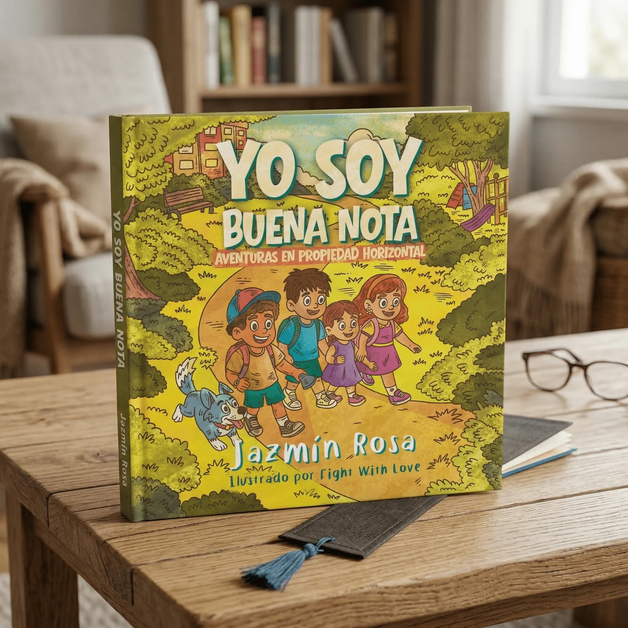 Ilustración interior del libro Yo Soy Buena Nota